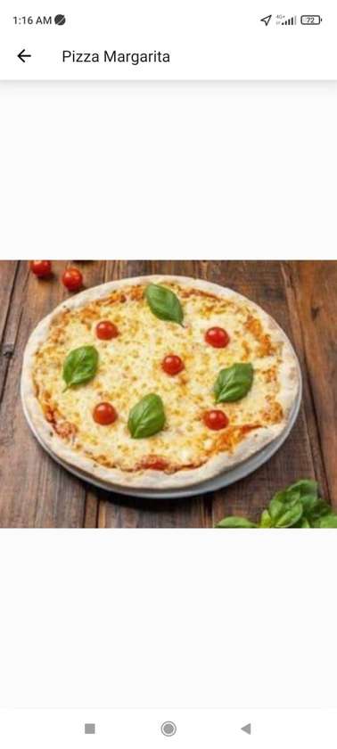 Margherita Pizza
