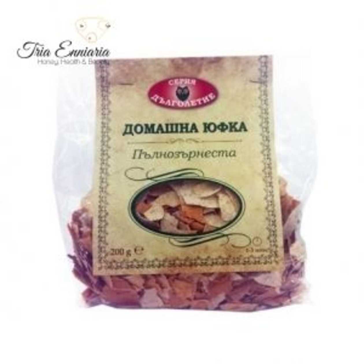 9991204 Homemade Noodles (Whole Grain Wheat Flour) 200gr