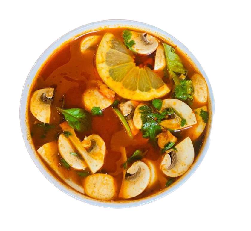 18. Tom Yam Kai Prawn Soup