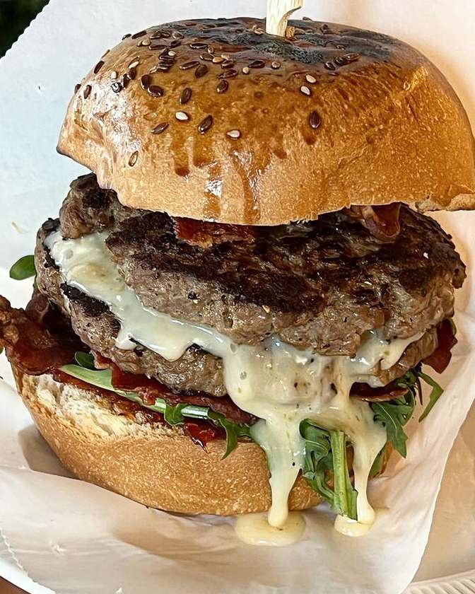 Gorgonzola Beef Burger🔥