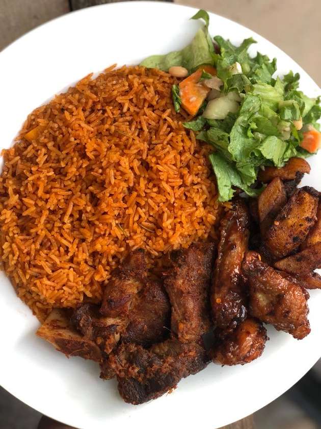 Fried Pork with Fried Rice
