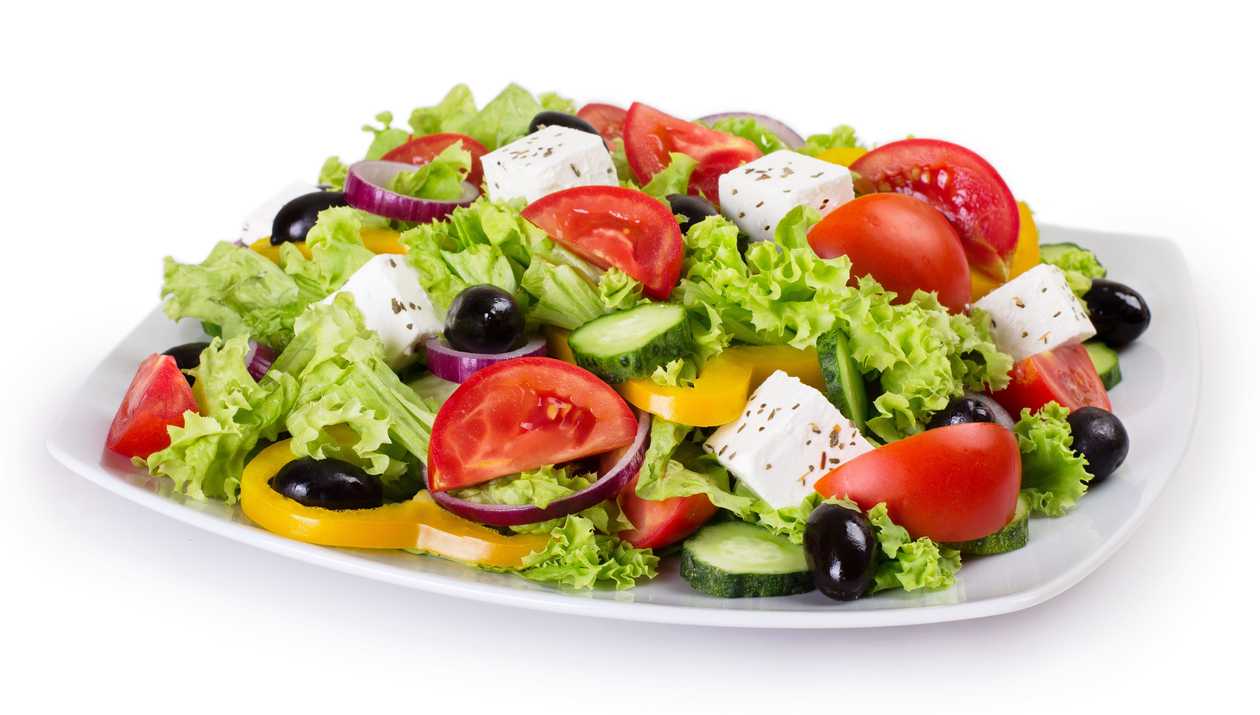 Salotos su feta