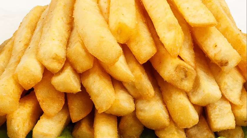French fries without sauce