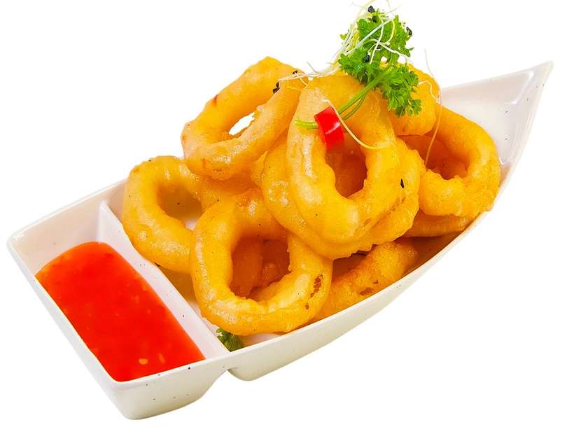 3. Fried squid rings