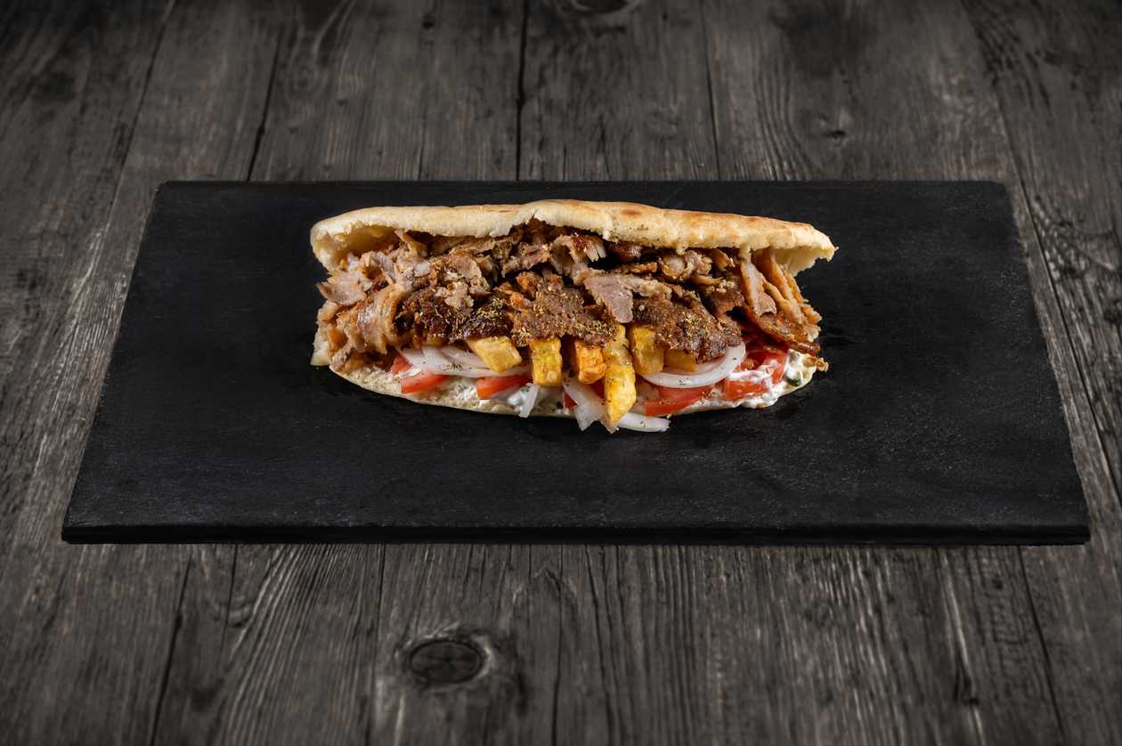 Mix Gyros Cypriot Pita