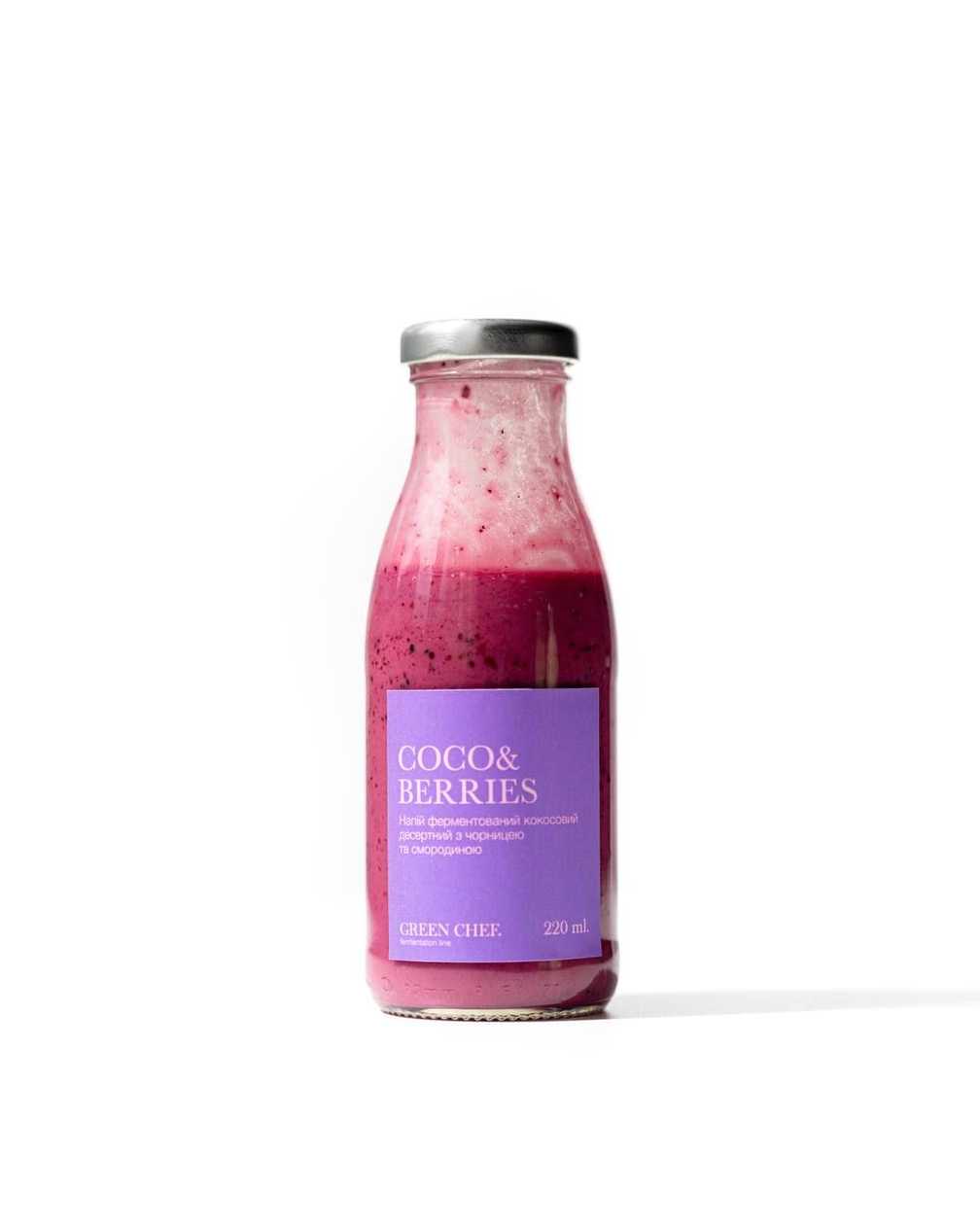 Кокосовий йогурт Berries