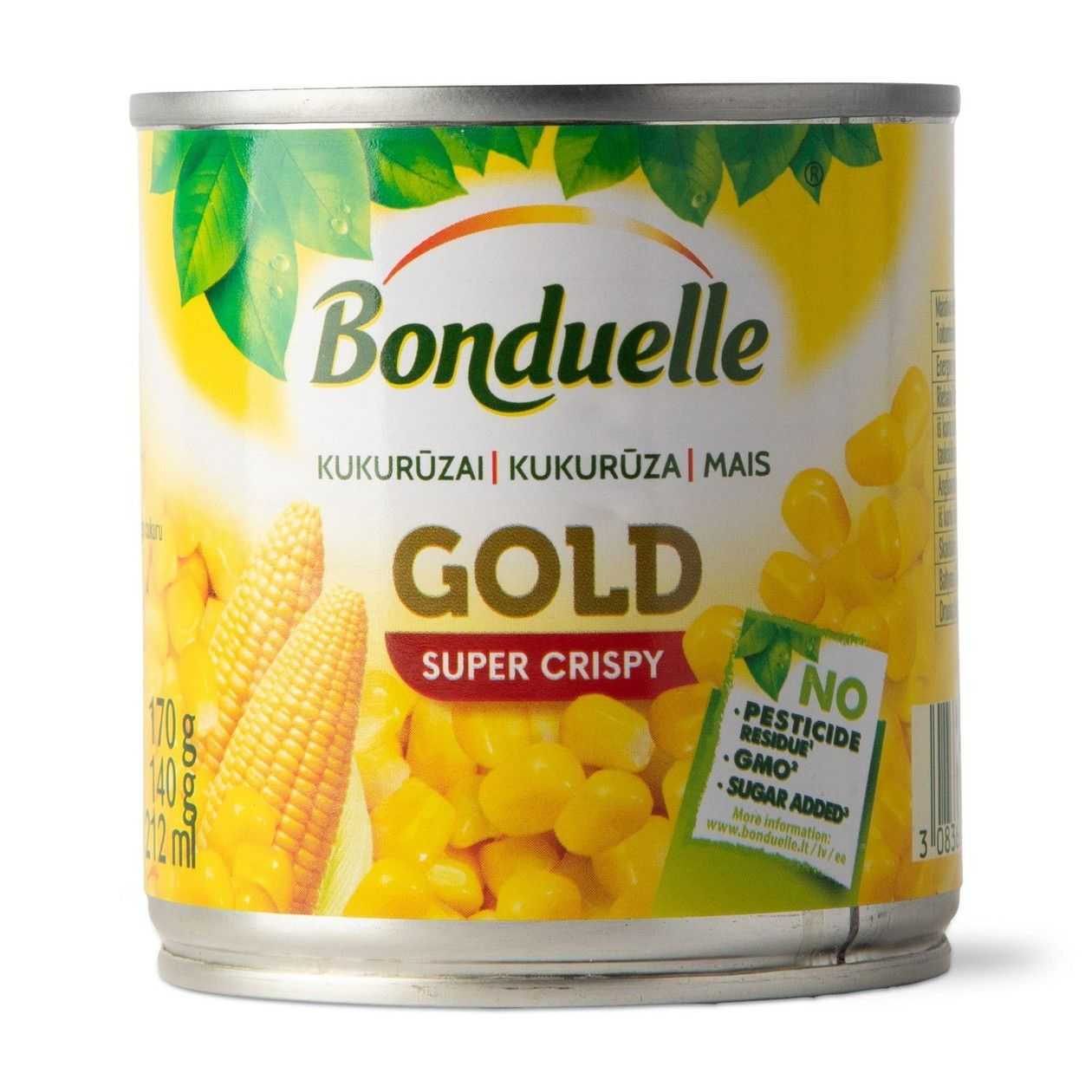 „Bonduelle“ kukurūzai, 170g