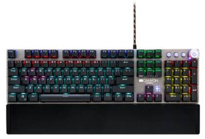 Keyboard for Gamers Canyon Nightfall, Mechanical, Us Eol