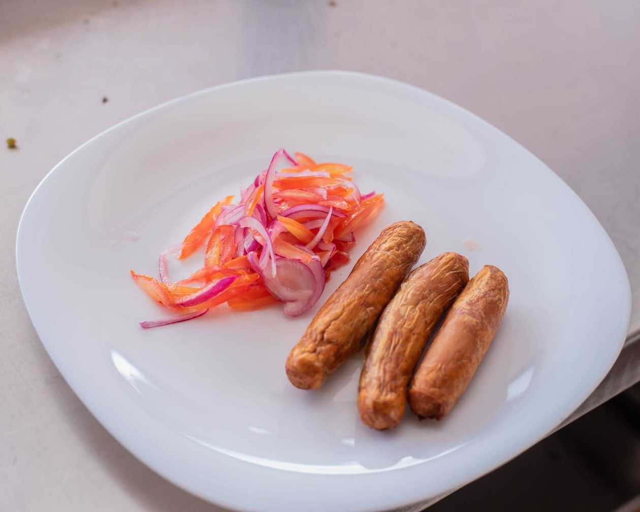 Sausages pair