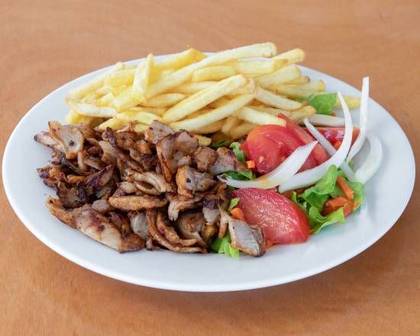 Kebab no Prato