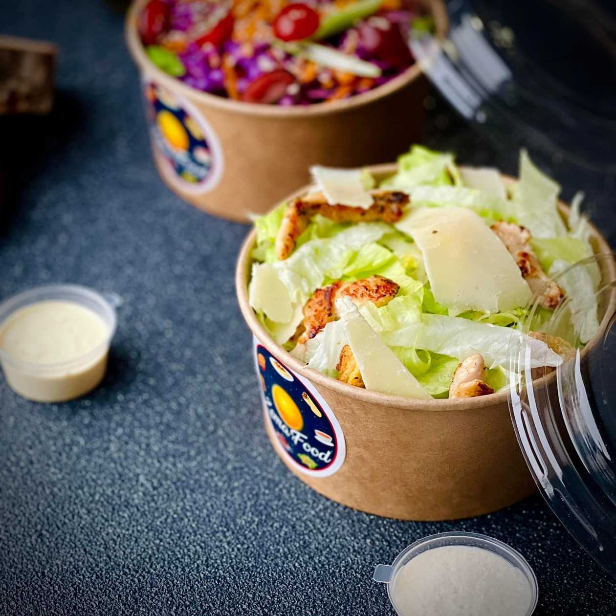 SALATA CAESAR CU PUI