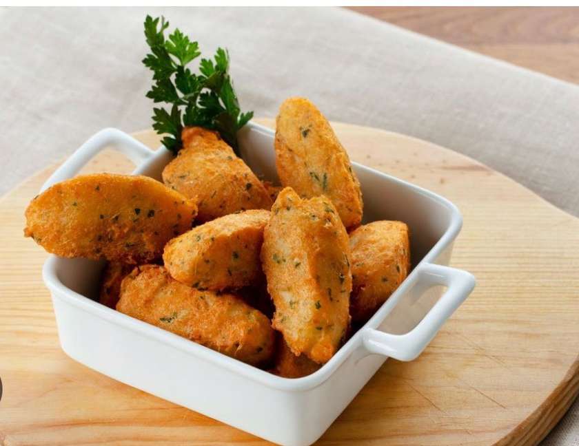 Fried ball of Cod