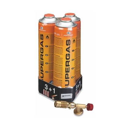 Kemper põleti +gaas 3x600 ml