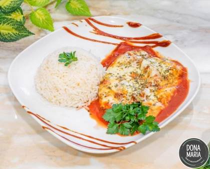 Frango Parmegiana - Segundo com 50%