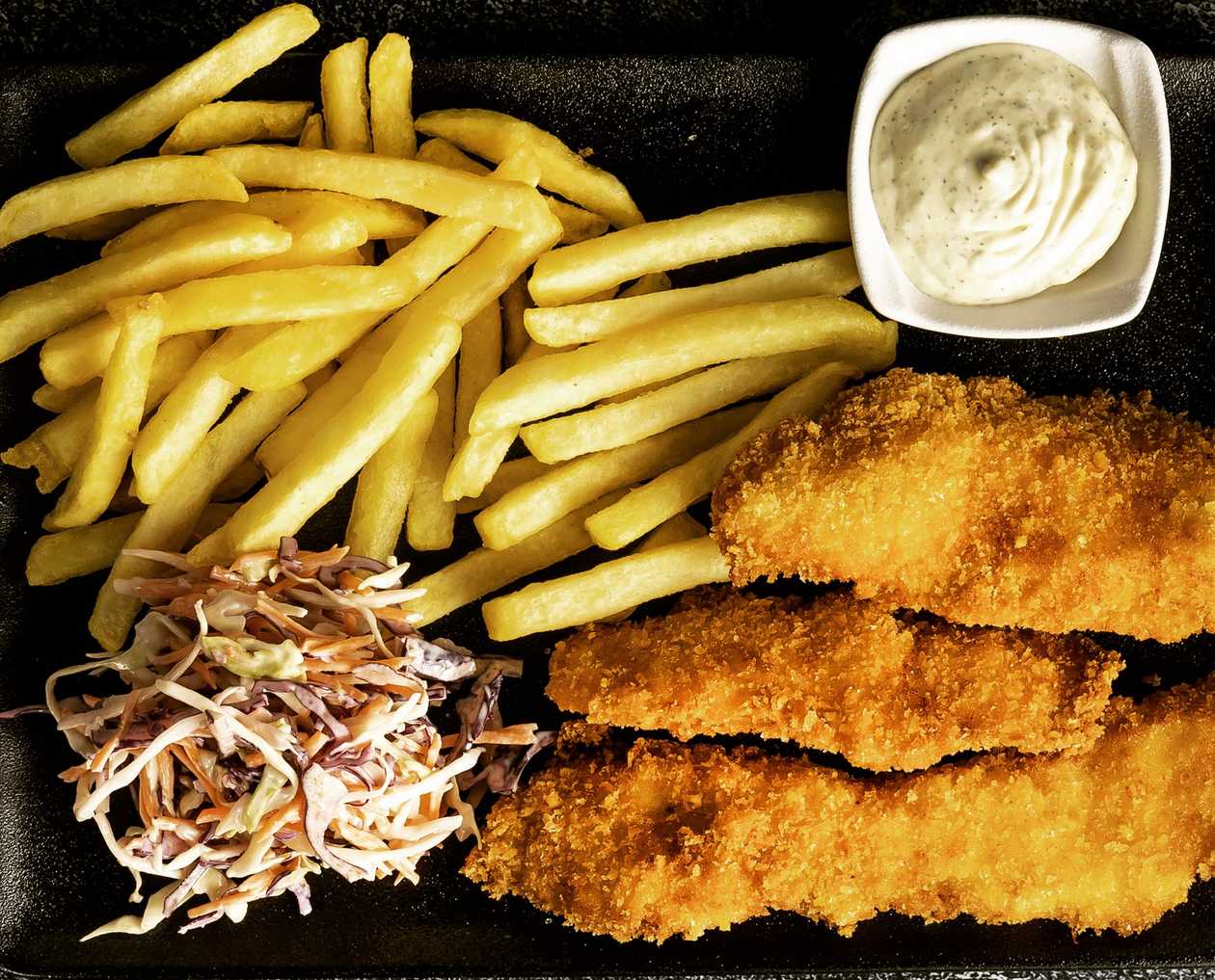 Crispy chicken strips