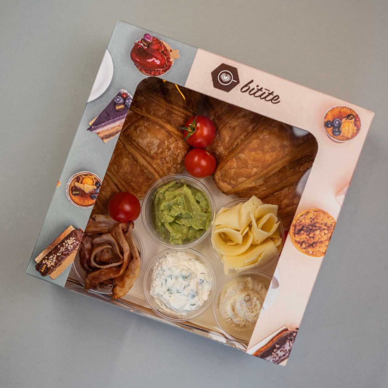 Breakfast Box with Croissants