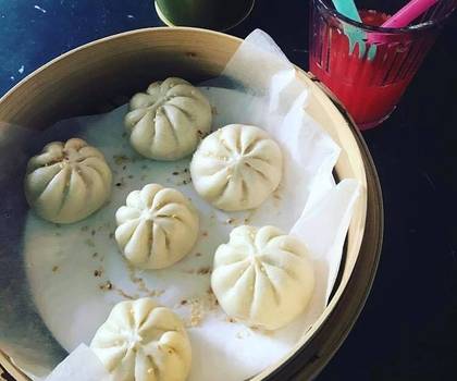 Baozi z Wieprzowiną w Sosie BBQ