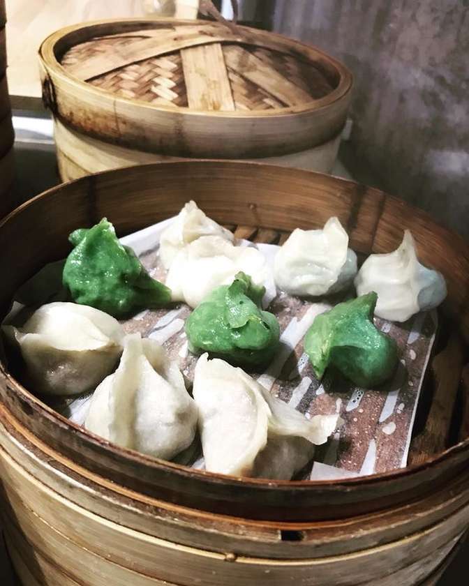 Jiaozi ze Szpinakiem i Serem
