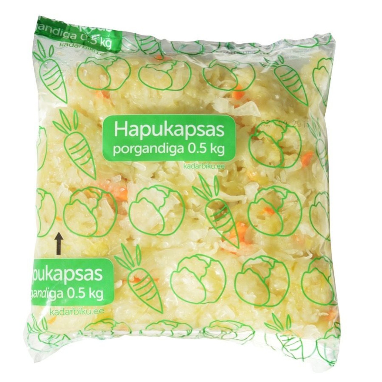 Kadarbiku, Sauerkraut in Package, 500g (expires soon)