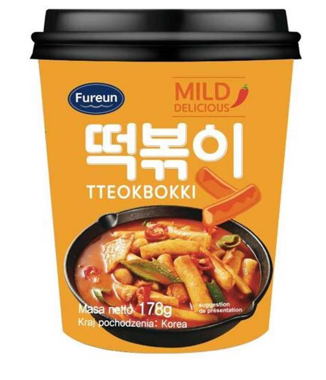 Kluski Ryżowe Instant Mild Tteokbokki 178g