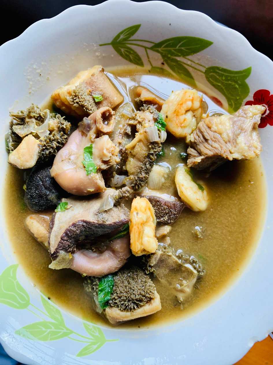 Assorted pepper soup