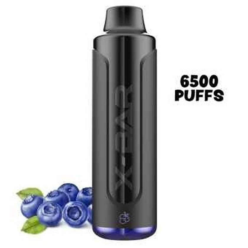 X-BAR MAX - Blueberry - 6500 Puffs - 0% Nicotine (Re-Chargeable)