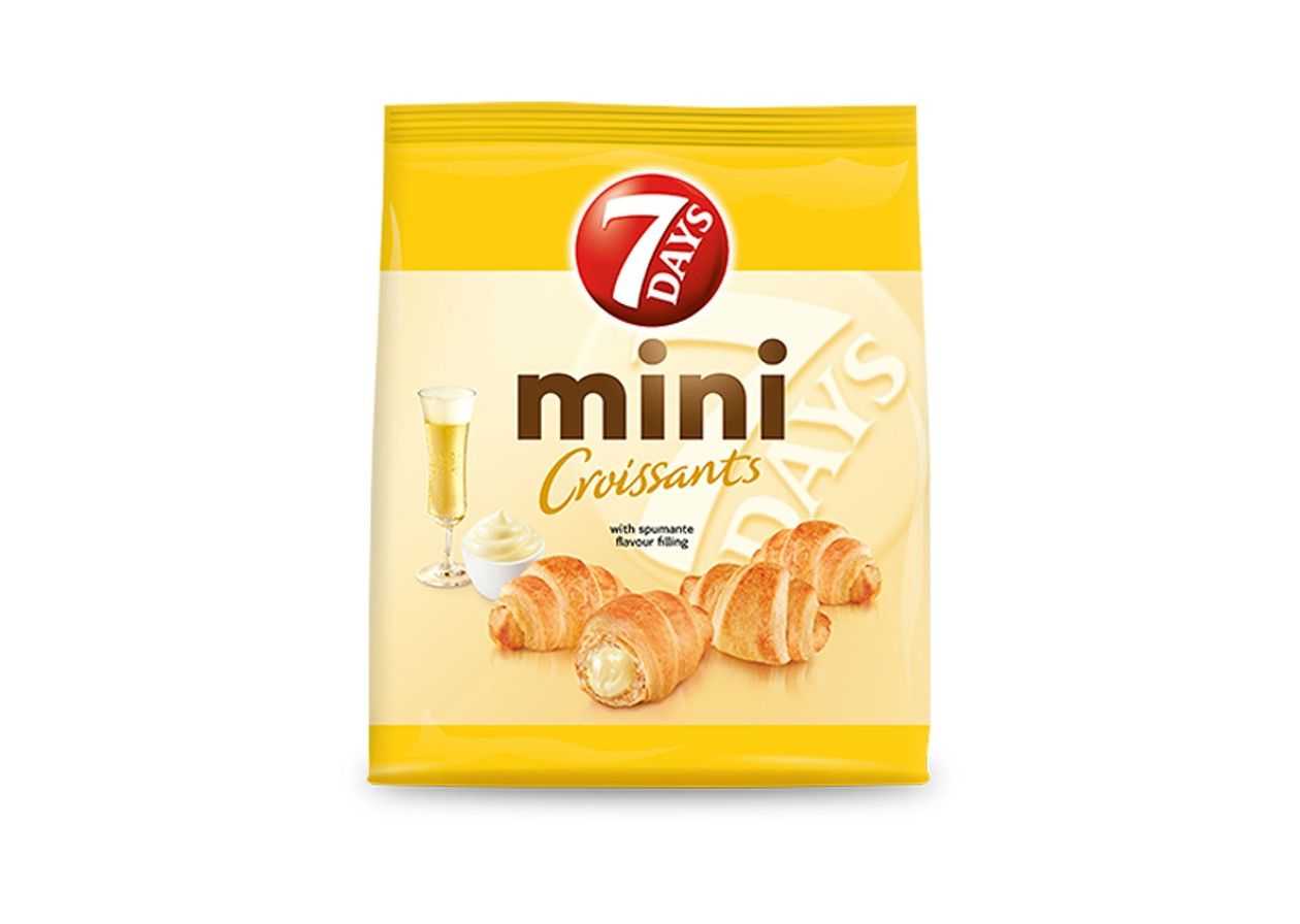 7Days, Mini Croissaint cu Sampanie, 185 g