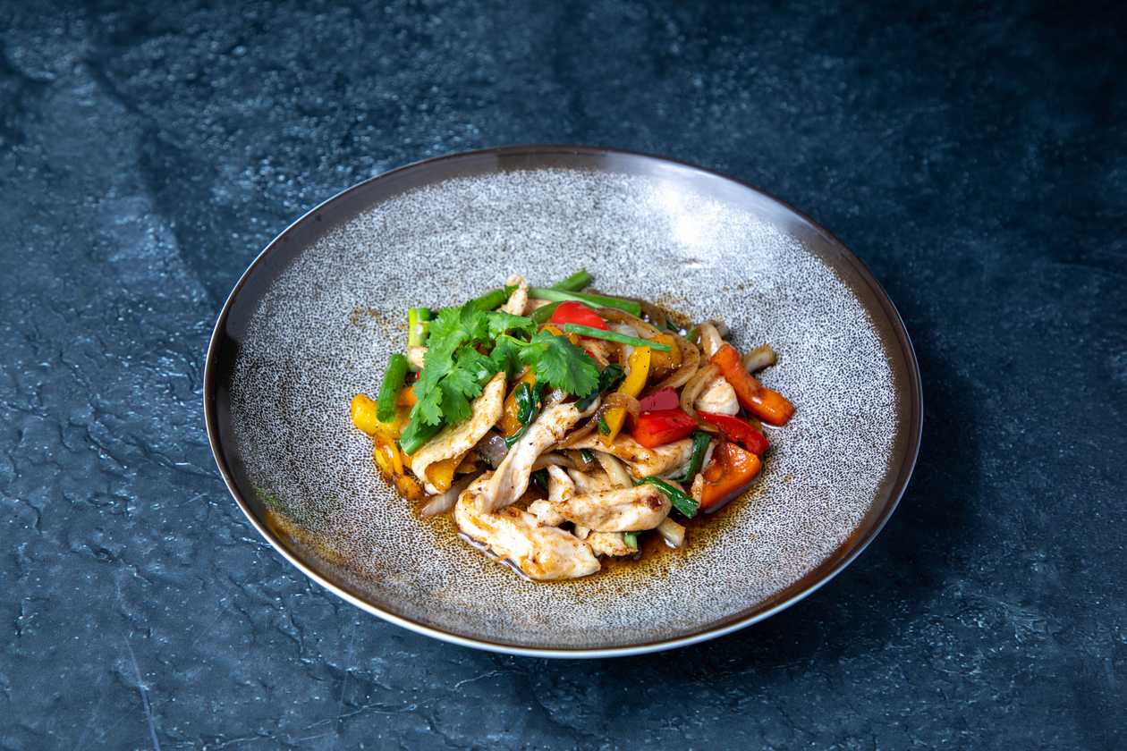 Black Pepper Chicken
