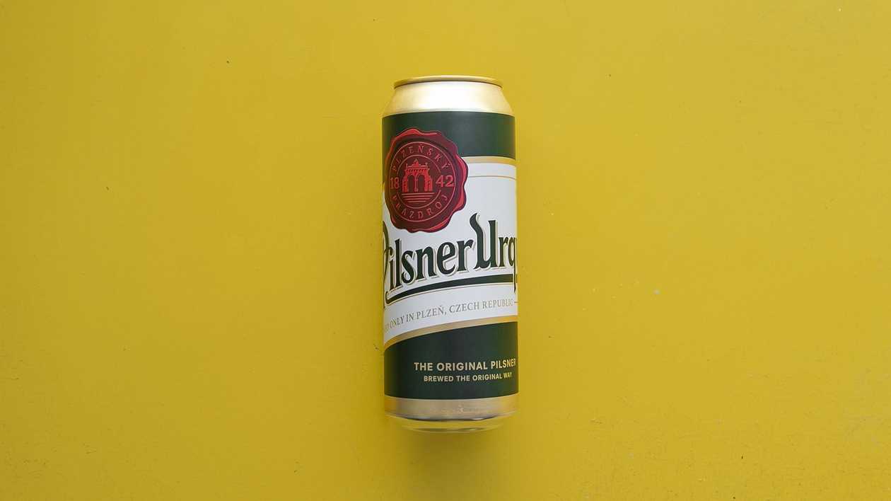 Pilsner Urquell 12° 0,5 L plech