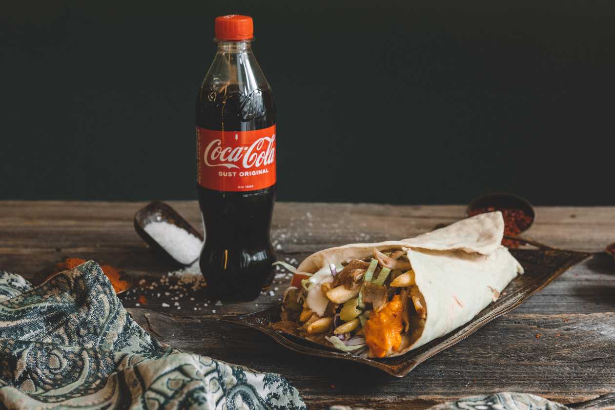 Mega chicken shawarma meal