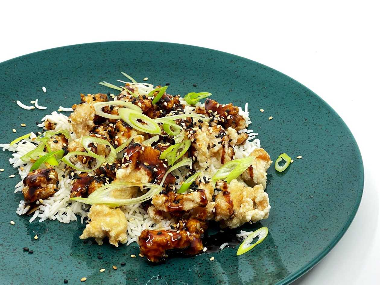 Kuřecí teryiaki s rýží