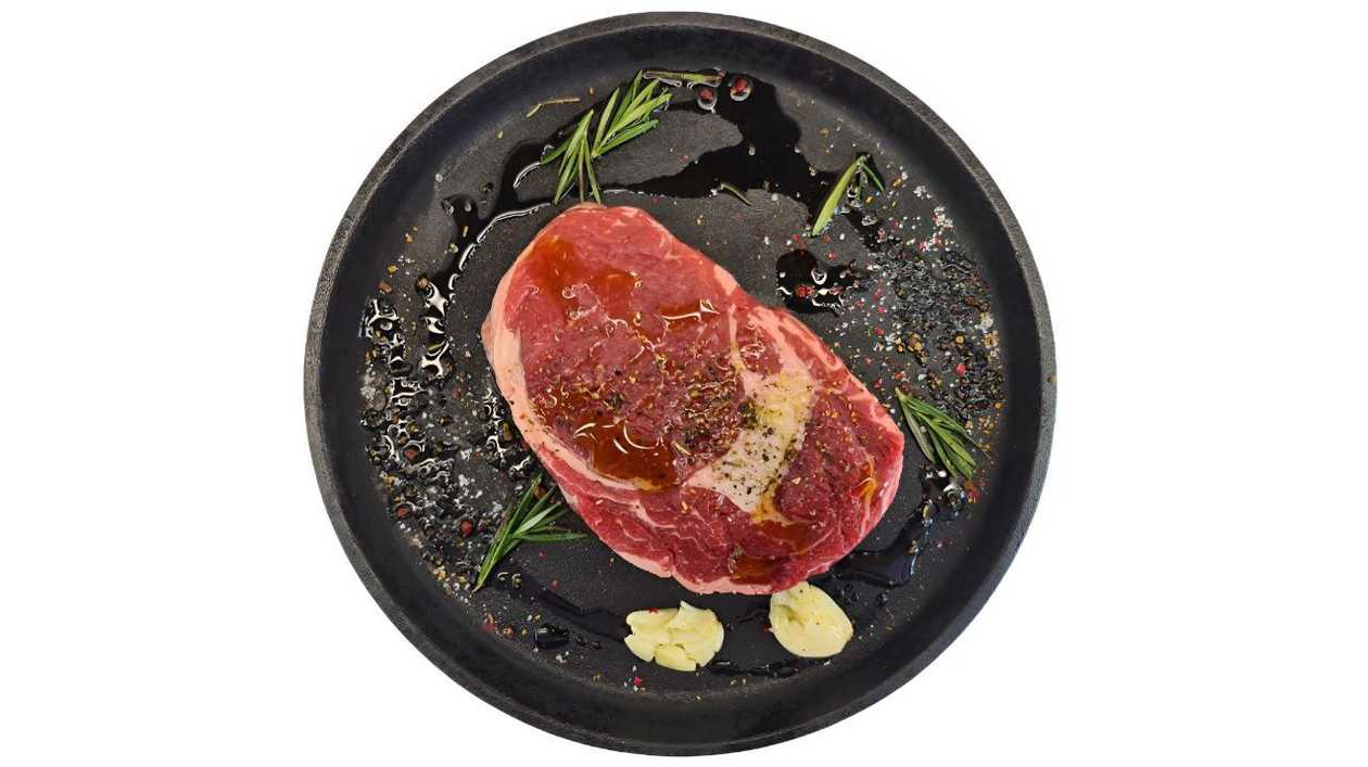 Ribeye steak 300-350 g with BBQ sauce (ARG)