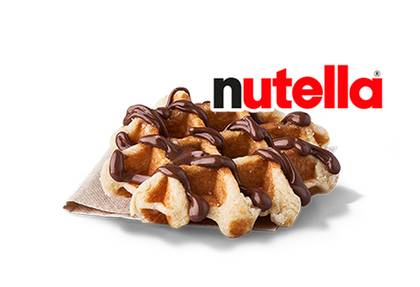 Waffle com Nutella®