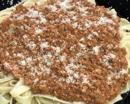 Esparguete À Bolonhesa