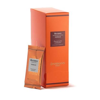 Rooibos Vanille raudonoji arbata DAMMANN su vanile, maišeliuose 24vnt