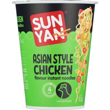 Sun Yan, Instant Noodles with Chicken, 65g