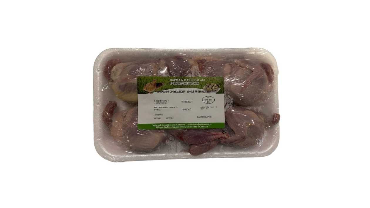 Whole Fresh Quails 400gr