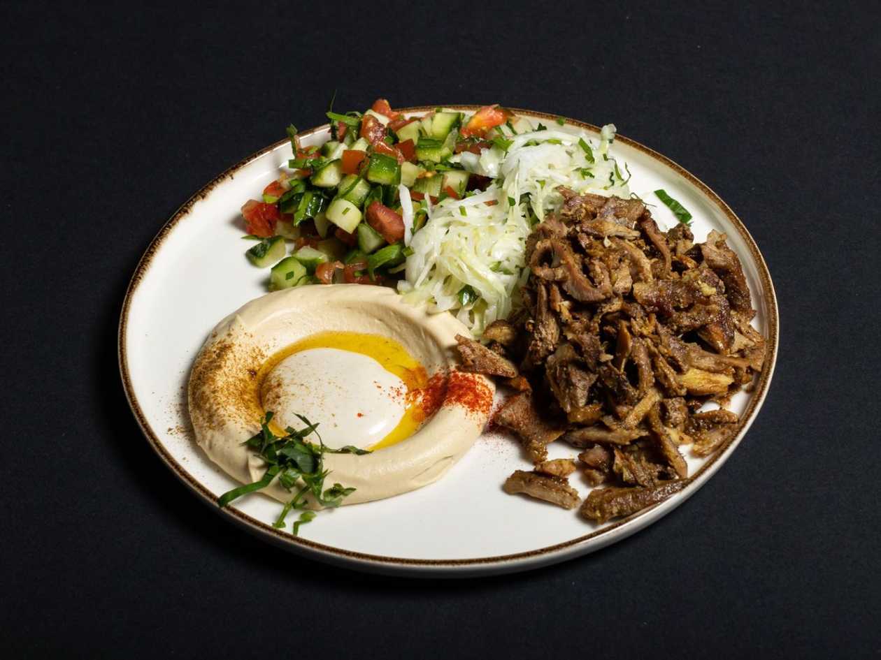 krůtí shawarma lunch