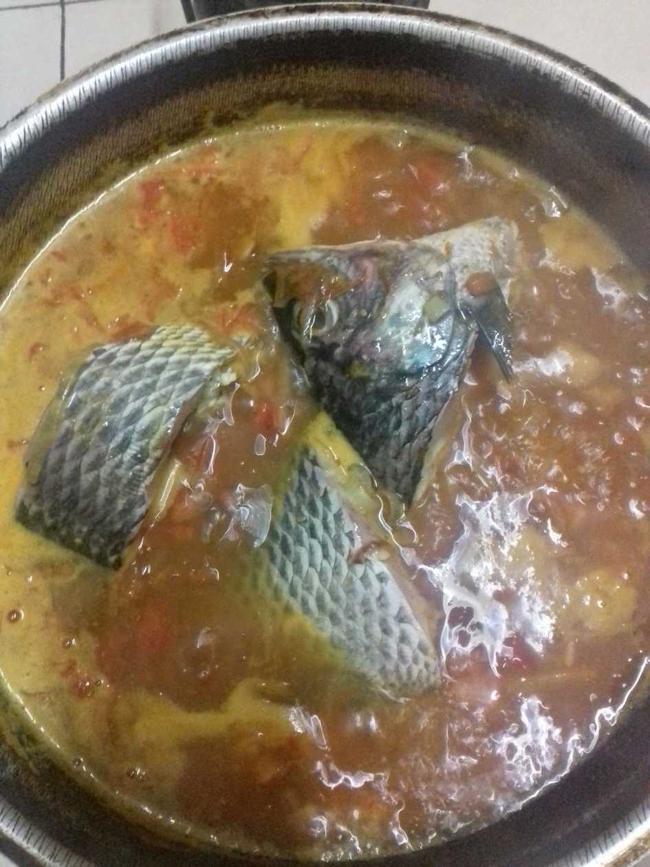 Boiled Whole Tilapia with Ugali or Greens