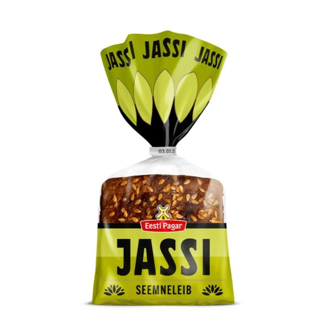 Eesti Pagar, jassi seemneleib, 310g (aegub peagi)