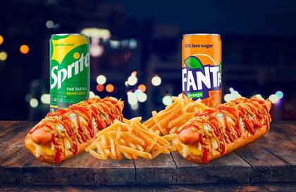 2x Cheesy-Dog Combo