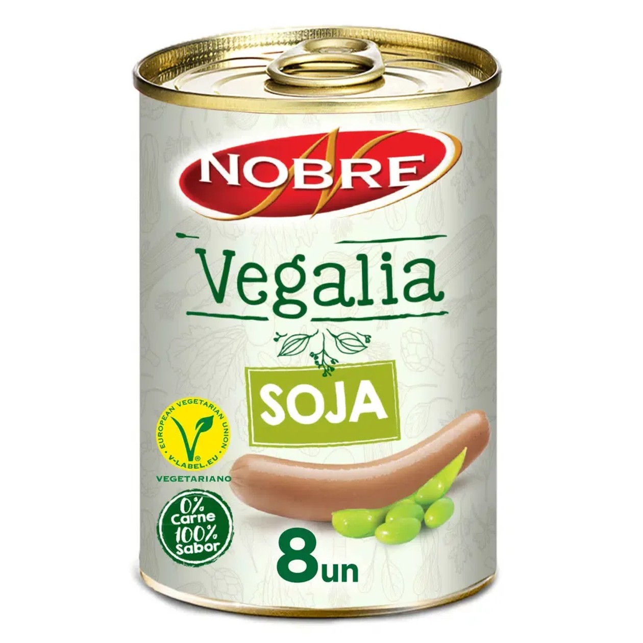 Salsichas de Soja Lata Nobre Vegalia 160 gr