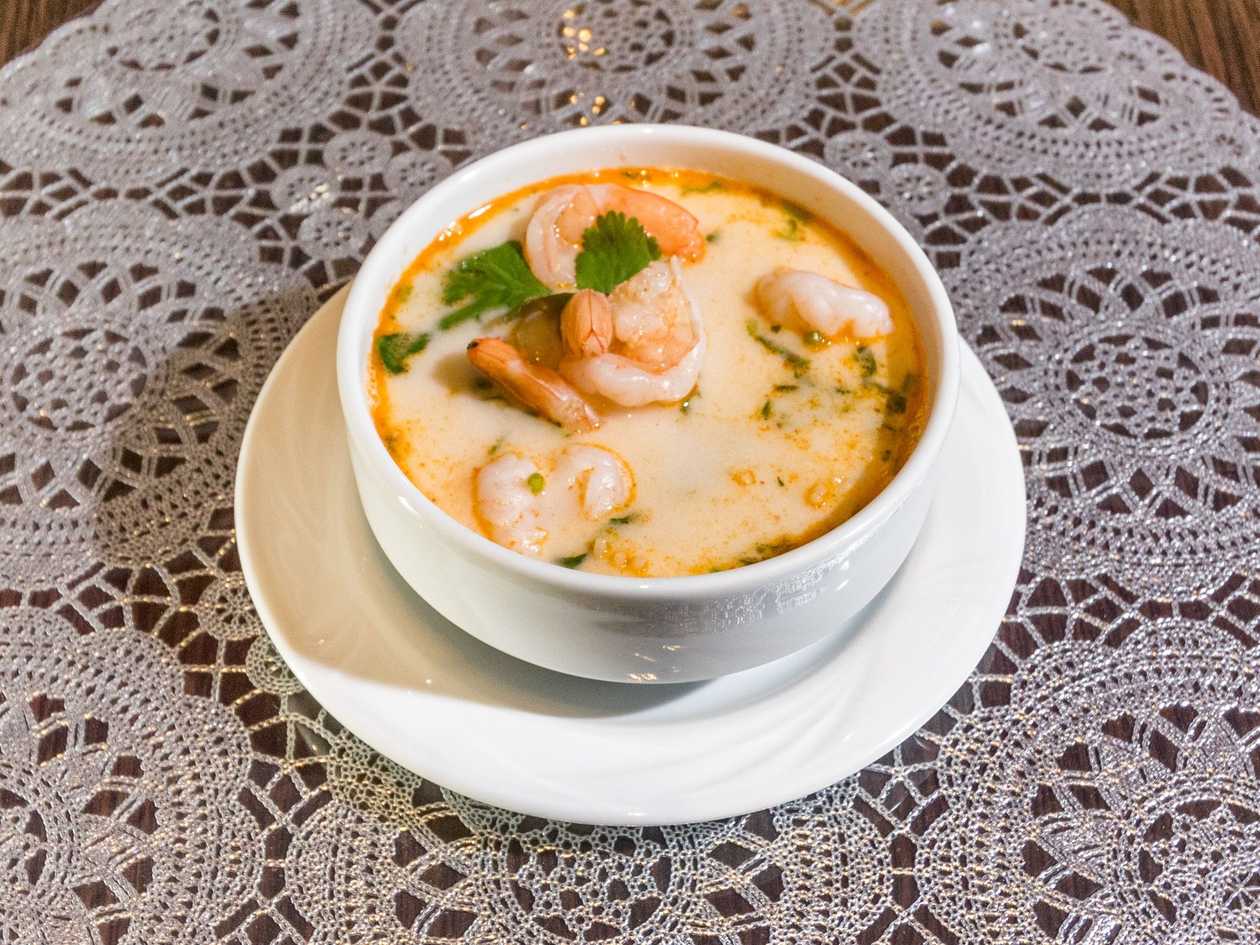 Tom Yum z Krewetkami