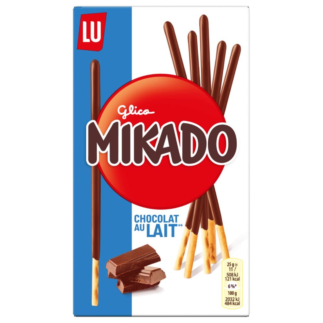 Chocolate Leite Mikado 75 gr