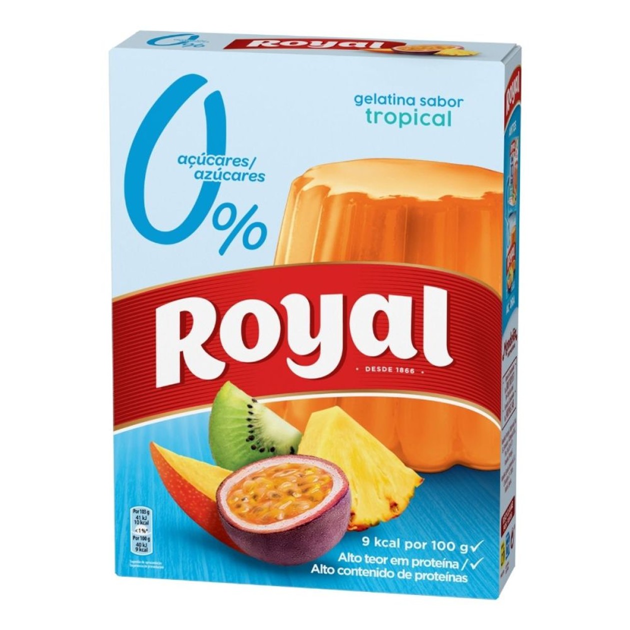 Royal Sugar Free Tropical Fruits Gelatin Powder 31 gr (expires soon)