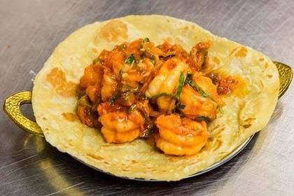 Chef's Special Prawn Puri