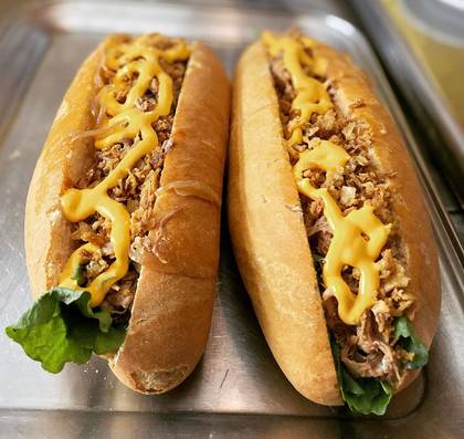 Pulled Pork Baguette