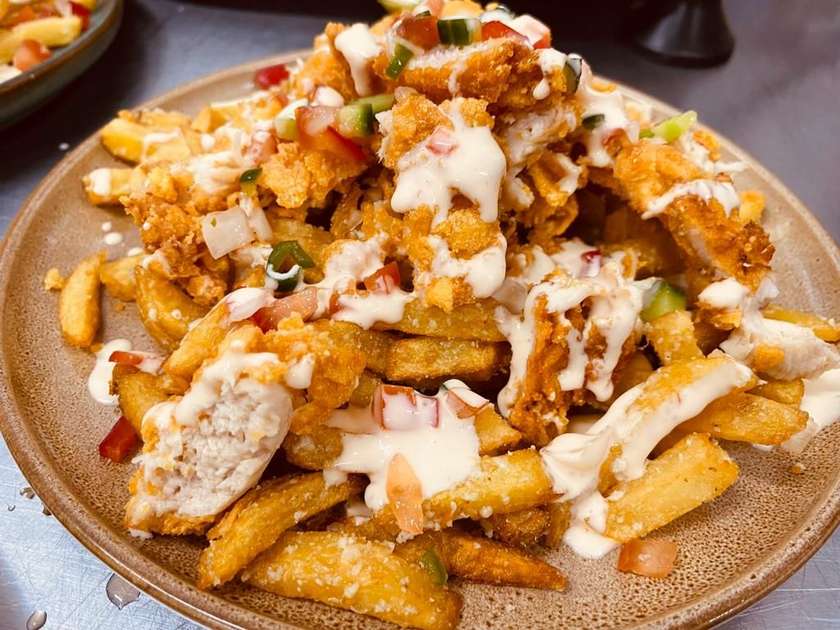Chicken crispy fries