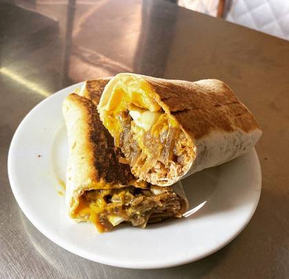 BBQ Pulled Pork Wrap