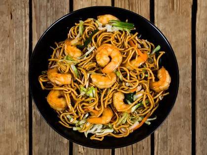 Noodles with Shrimps